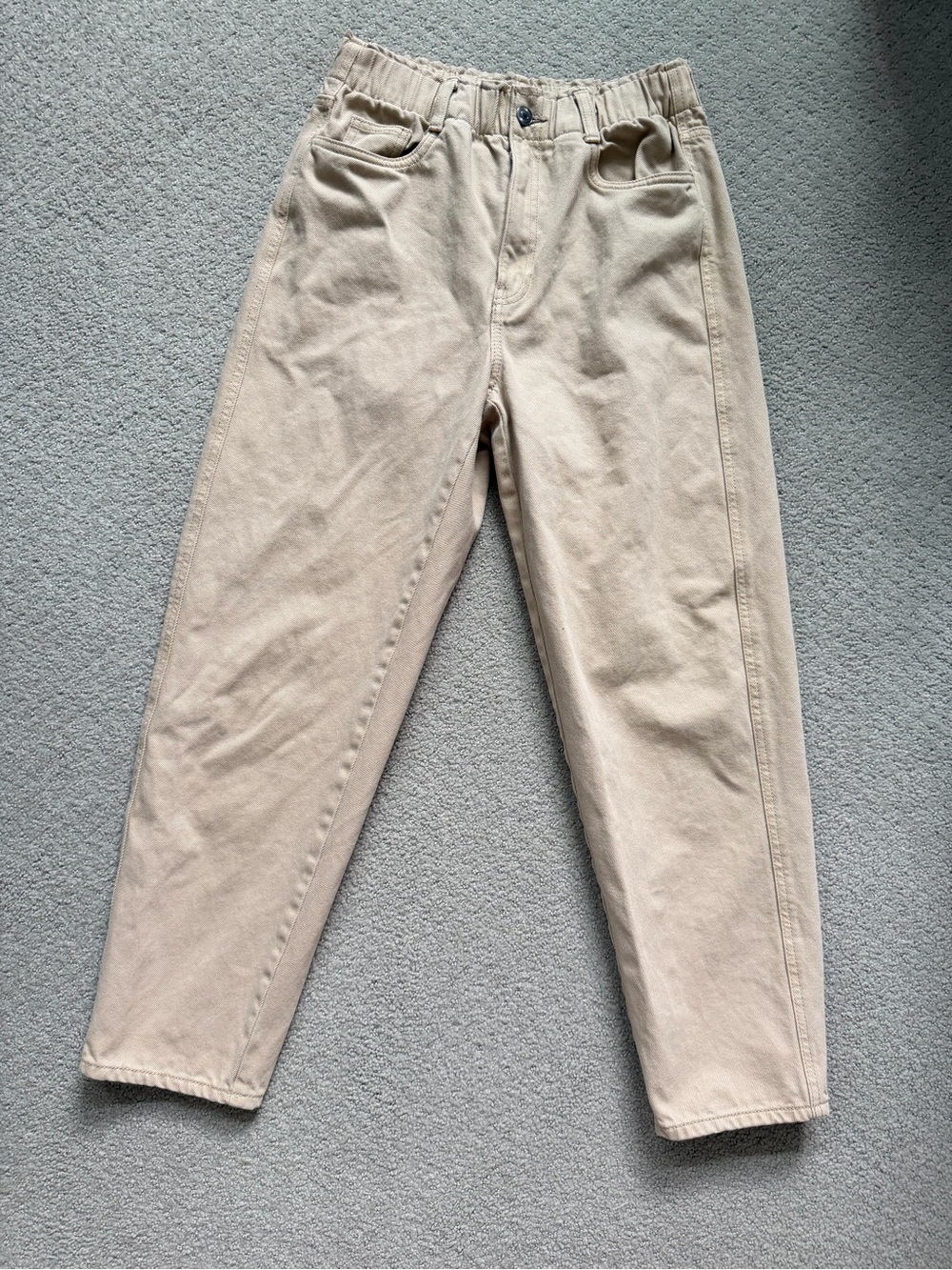 H&M Relaxed Beige Women’s Pants